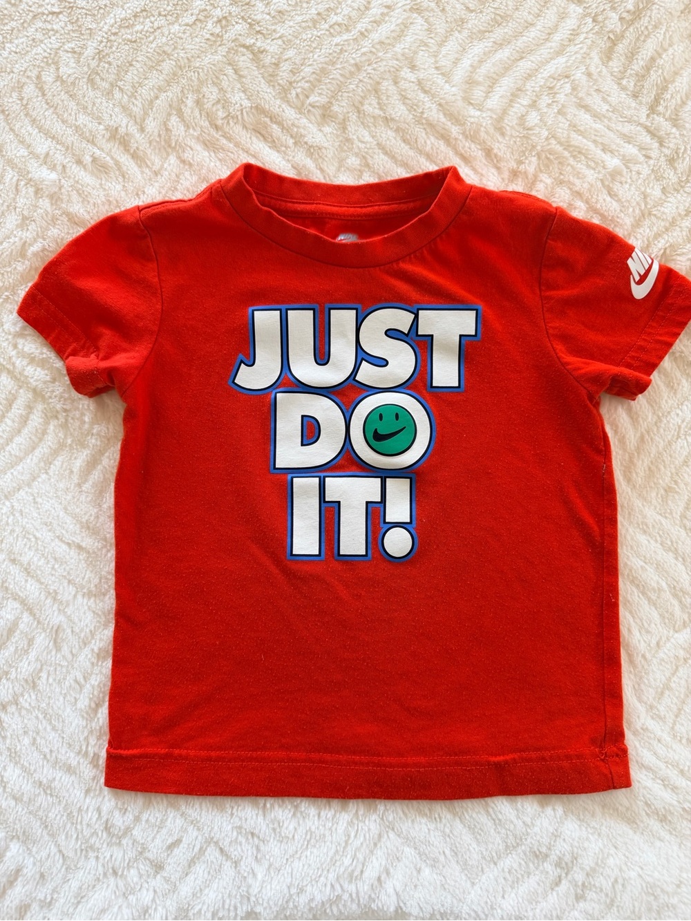 Nike Toddler Red Just Do It Graphic T-Shirt